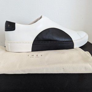 They New York - Circle Low in Two Tone  White/Black